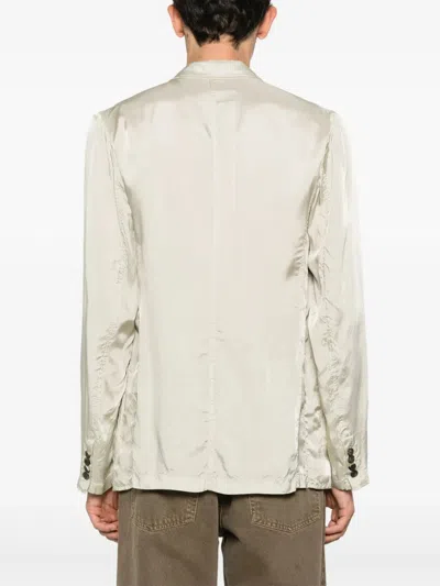 Dries Van Noten 1427 M.w.jacket Nav In White