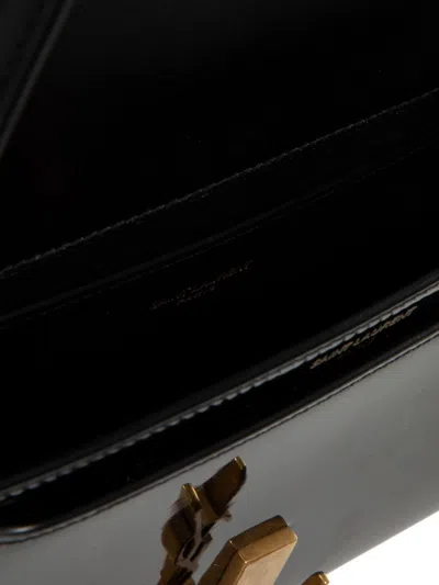 Saint Laurent Voltaire Patent Leather Mini Bag