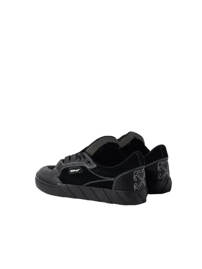 Off-white Off White Men Black 779 Vulcanized Leather Sneakers
