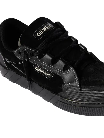 Off-white Off White Men Black 779 Vulcanized Leather Sneakers