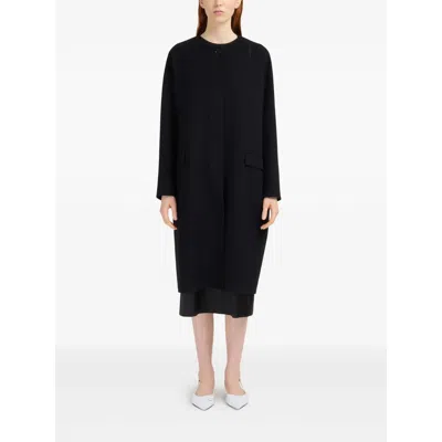 Marni Logo-embroidered Coat