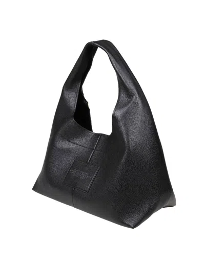 Marc Jacobs The Sack Medium Grained Leather Tote In Black