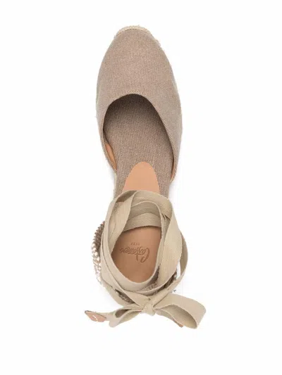 Castaã±er Castañer Carina Canvas Espadrilles In Neutral