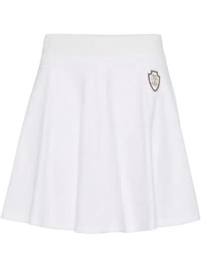 Brunello Cucinelli Women Cotton Mini Skirt
