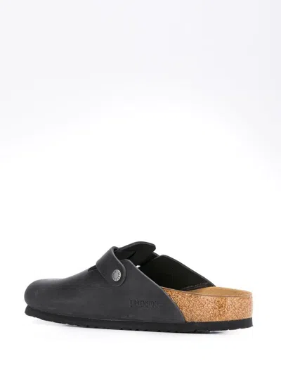 Birkenstock Boston Oiled Leather Slippers