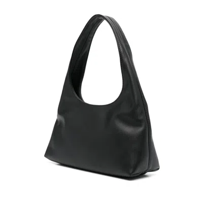 Apc A.p.c. Black Shoulder Bag With Magnetic Fastening