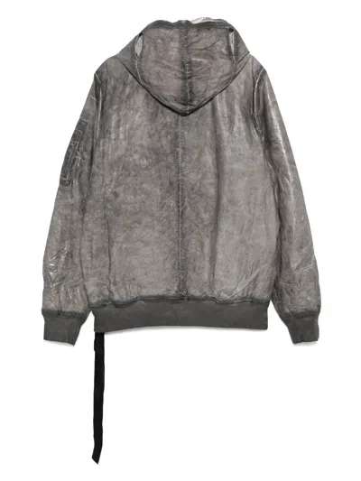 Rick Owens Drkshdw Bomber Gimp Flight In Gray