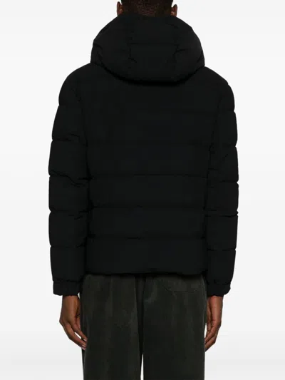Herno Men's Quilted Puffer Jacket In Black