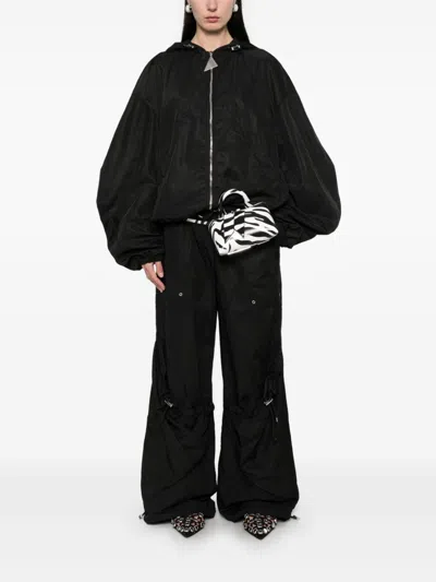 Attico Hooded Bomber Jacket