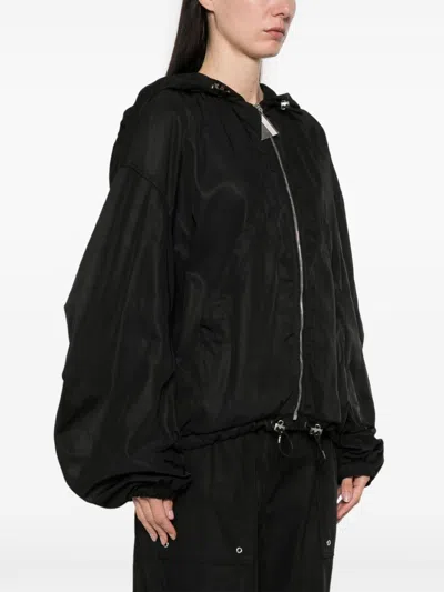 Attico Hooded Bomber Jacket