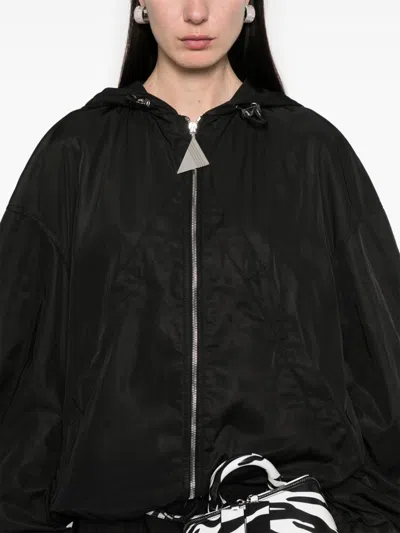 Attico Hooded Bomber Jacket