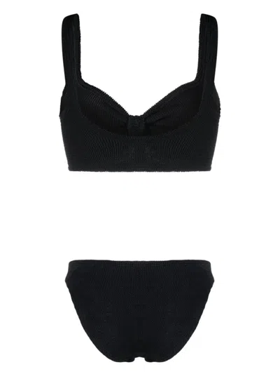 Hunza G Bonnie Bikini Set In Black