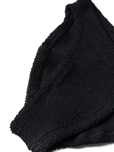 Hunza G Bonnie Bikini Set In Black