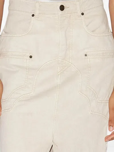 Isabel Marant Britt Denim Midi Skirt
