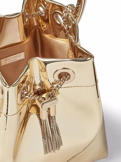 Jimmy Choo Mini Bon Bon Mirror Top Handle Bag