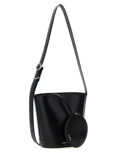 Jil Sander Bucket Shape Shoulder Bag With Adjustable Strap