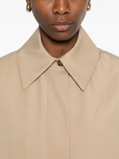 Max Mara Word Of Sand Boxy Jacket In Neutral