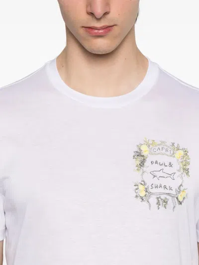 Paul & Shark Capri Embroidery X-soft Jersey T-shirt