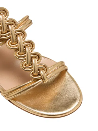 Gianvito Rossi Capua 45 Silk Nappa