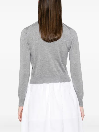 Maison Kitsuné Cardigan With Embroidery