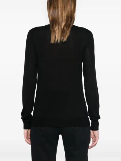 Saint Laurent Cassandre Wool Turtleneck Sweater