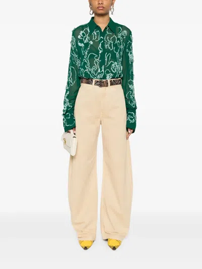 Dries Van Noten Sequins Embellished Shirt Celina