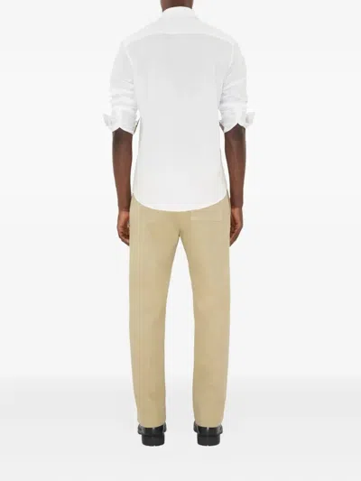 Burberry Cotton Poplin Shirt Buttoned Cuffs