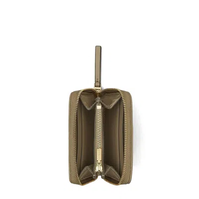 Tory Burch Small Kira Diamond Wallet In Brown