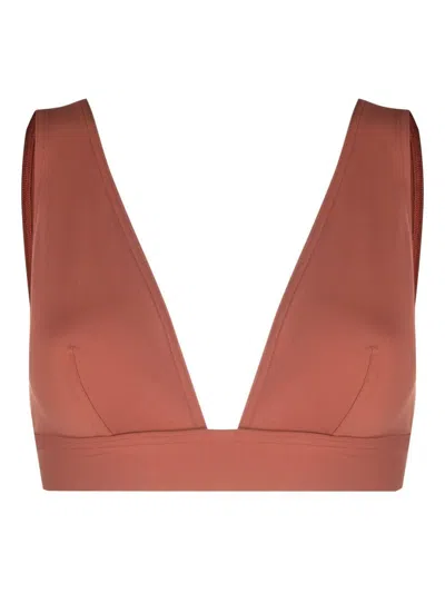 Eres Les Essentiels Chrome Triangle Bikini Top