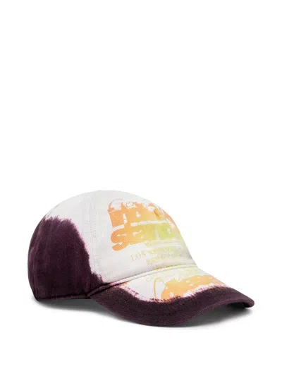 Diesel Chris Tie-dye Curved Brim Round Crown