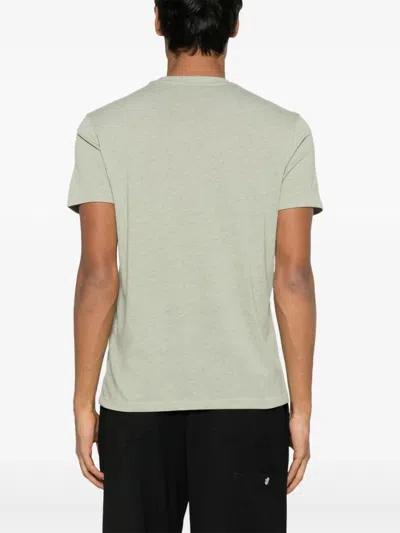 Tom Ford Cotton Blend Melange Crew Neck T-shirt Clothing