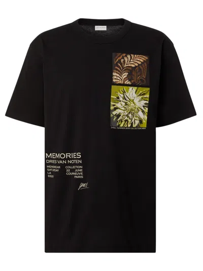 Dries Van Noten Cotton Jersey T-shirt With Print