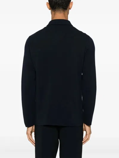 Lardini Collared Cotton Jacket With Multiple Pockets