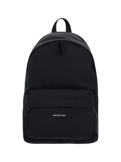 Balenciaga Adjustable Straps Backpack Front Pocket