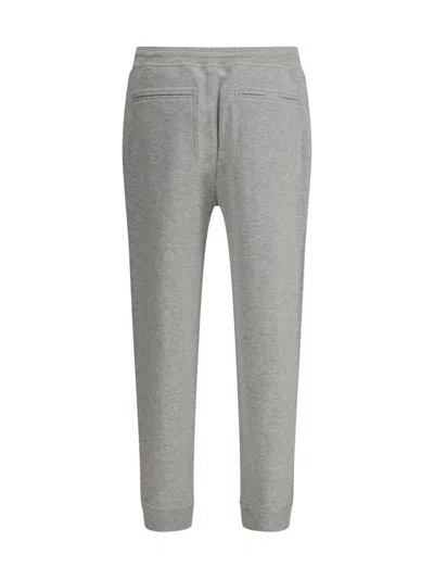 Brunello Cucinelli Stylish Cotton Jogger Trousers In Gray