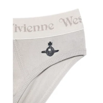 Vivienne Westwood Embroidered-logo Briefs