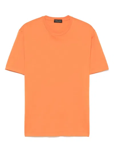 Roberto Collina Crew Neck Cotton T-shirt Clothing