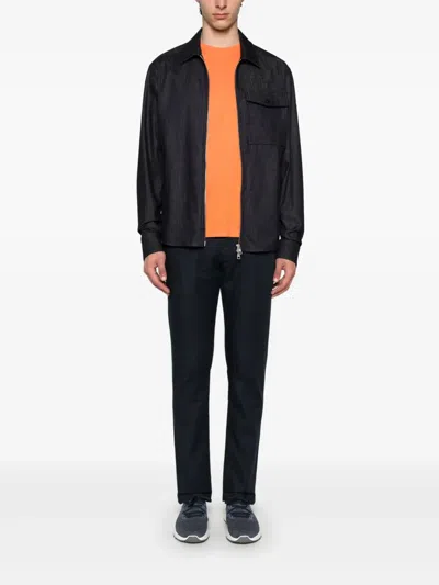 Roberto Collina Crew Neck Cotton T-shirt Clothing