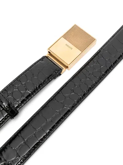 Khaite Crocodile Embossed Belt