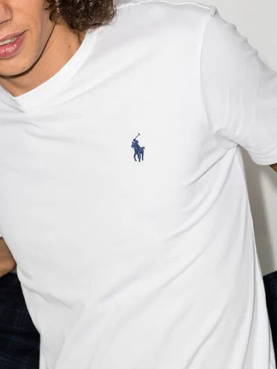 Polo Ralph Lauren Classic Cotton Jersey T-shirt In White