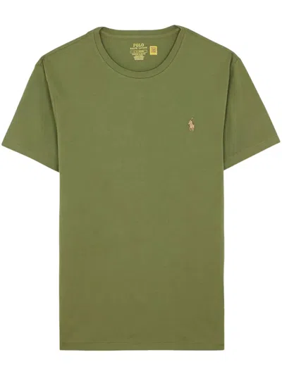 Polo Ralph Lauren Crew Neck Regular Fit Short Sleeves T-shirt In Green