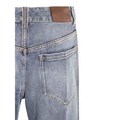 Brunello Cucinelli Straight Leg Trousers Belt Loops