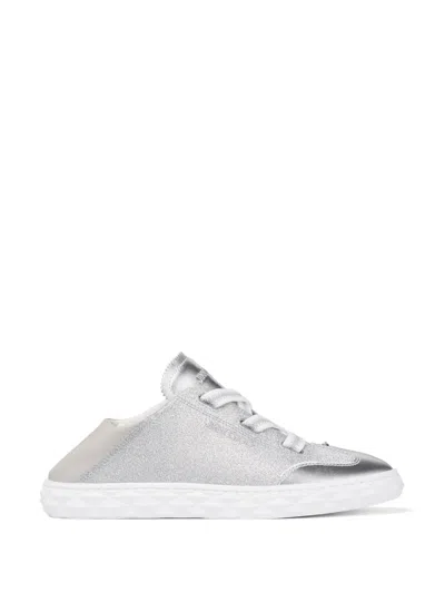 Jimmy Choo Diamond Light Leather Sneakers