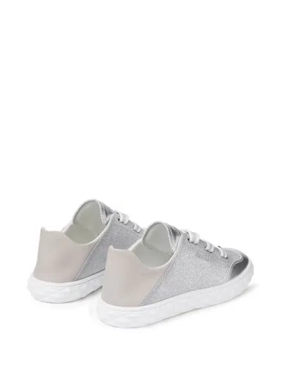 Jimmy Choo Diamond Light Leather Sneakers