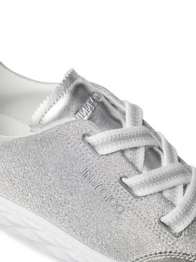 Jimmy Choo Diamond Light Leather Sneakers