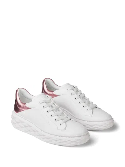 Jimmy Choo Diamond Maxi Sneakers With Metallic Effect