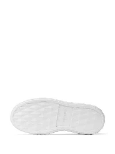 Jimmy Choo Diamond Maxi Sneakers With Metallic Effect