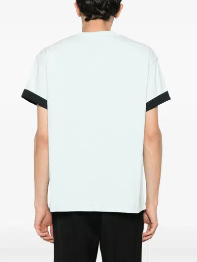 Bottega Veneta Double Layer T-shirt In Blue