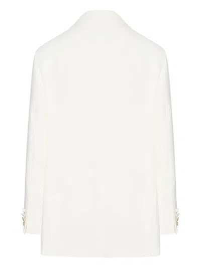 Max Mara Double-breasted Tailored Blazer With Notched Lapels