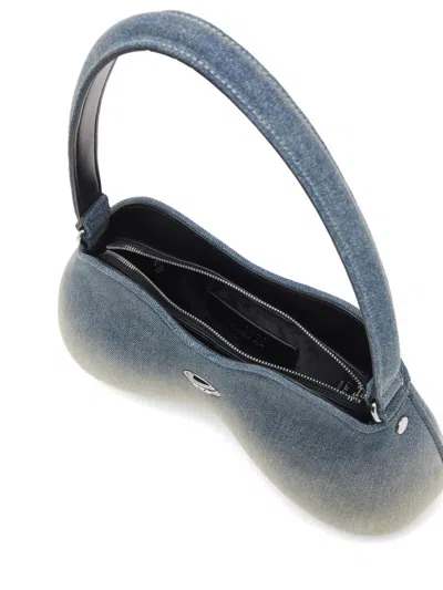 Diesel Double-d Shaped Denim Shoulder Bag